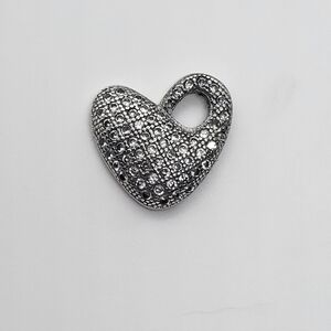 925 Sterling Silver Heart Pendant